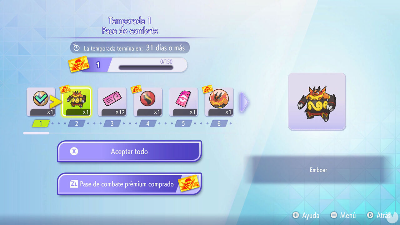 Pok�mon Champions - Types of Battle Pass rewards