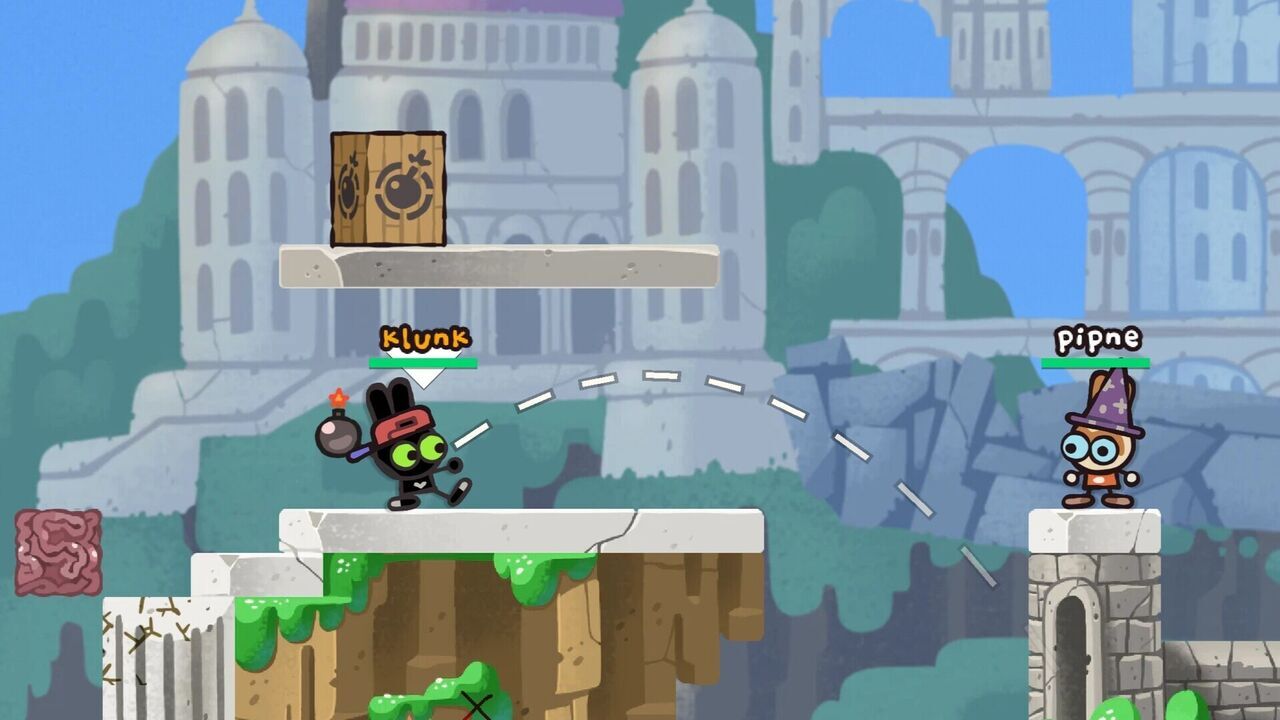 Es como una mezcla entre Smash Bros. y Worms con memes absurdos y gráficos animados: ¿Conoces BOMMY?