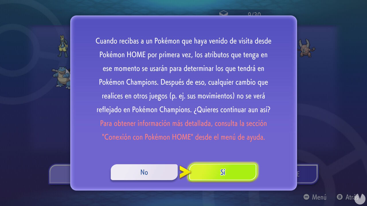 Pok�mon Champions - Limitations when transferring Pok�mon from HOME