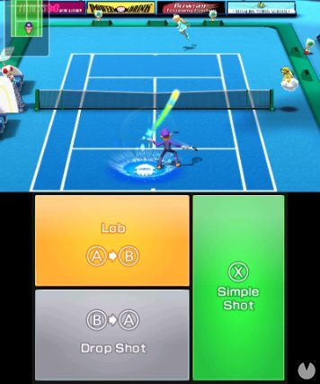 El tenis es uno de los deportes estrella de esta colecci�n, pudiendo jugar partidos individuales o a dobles.