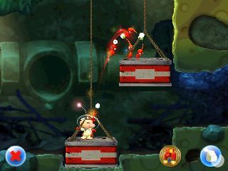 En algunas fases hay puzles conocidos ya en la serie en la que los pikmin deben ejercer de contrapeso.