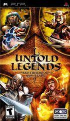 Portada Untold Legends: Brotherhood of the Blade