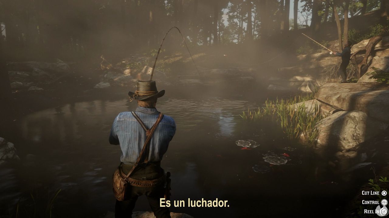 Los peces de Red Dead Redemption 2 usan las cascadas para moverse como en la vida real