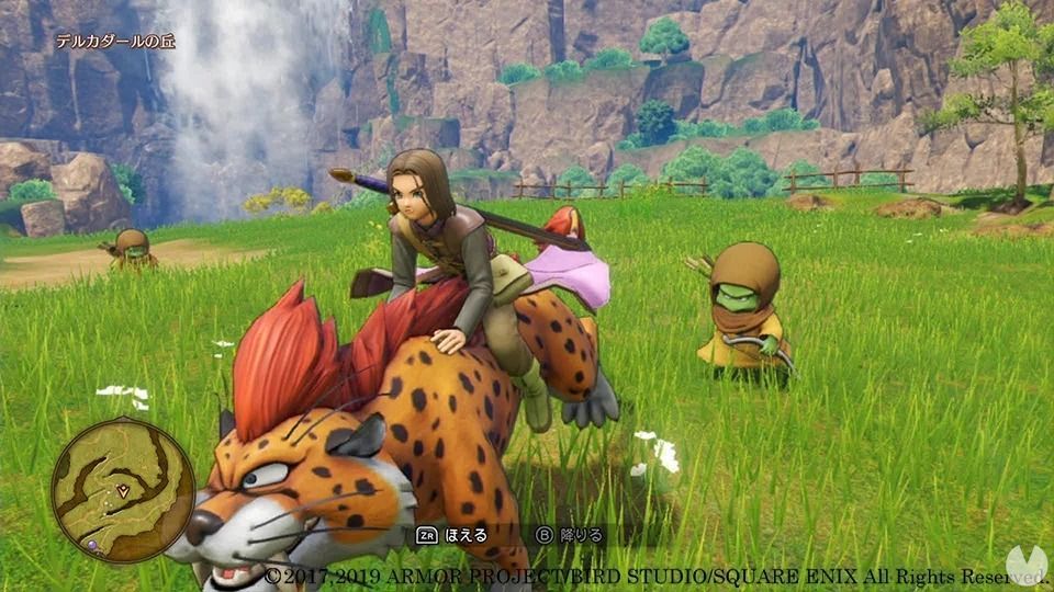 Dragon Quest XI S sample their new products at new images