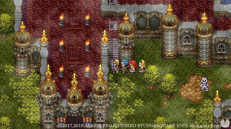 Dragon Quest XI S sample their new products at new images