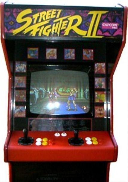 La recreativa original de ‘Street Fighter II’.