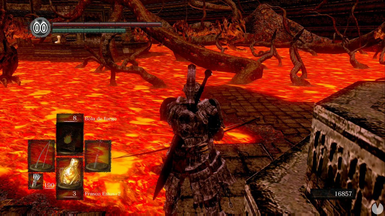 Izalith perdida en Dark Souls Remastered al 100%