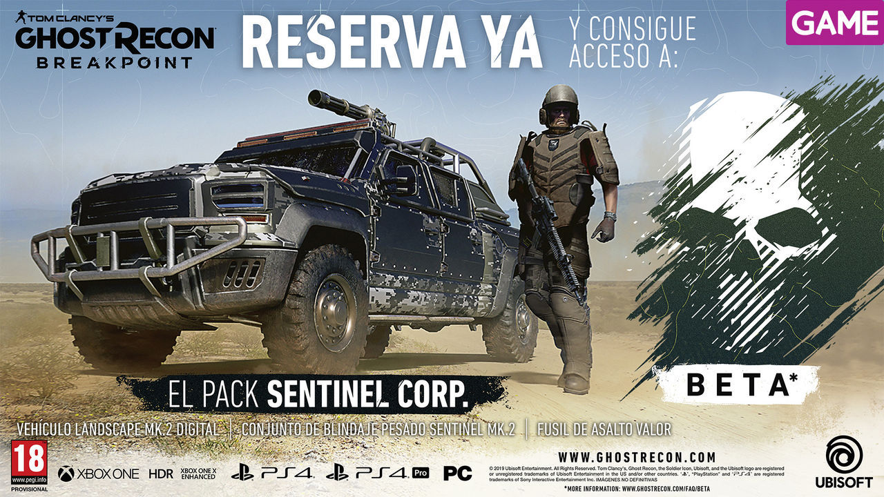 GAME details his editions of exclusive Ghost Recon Breakpoint