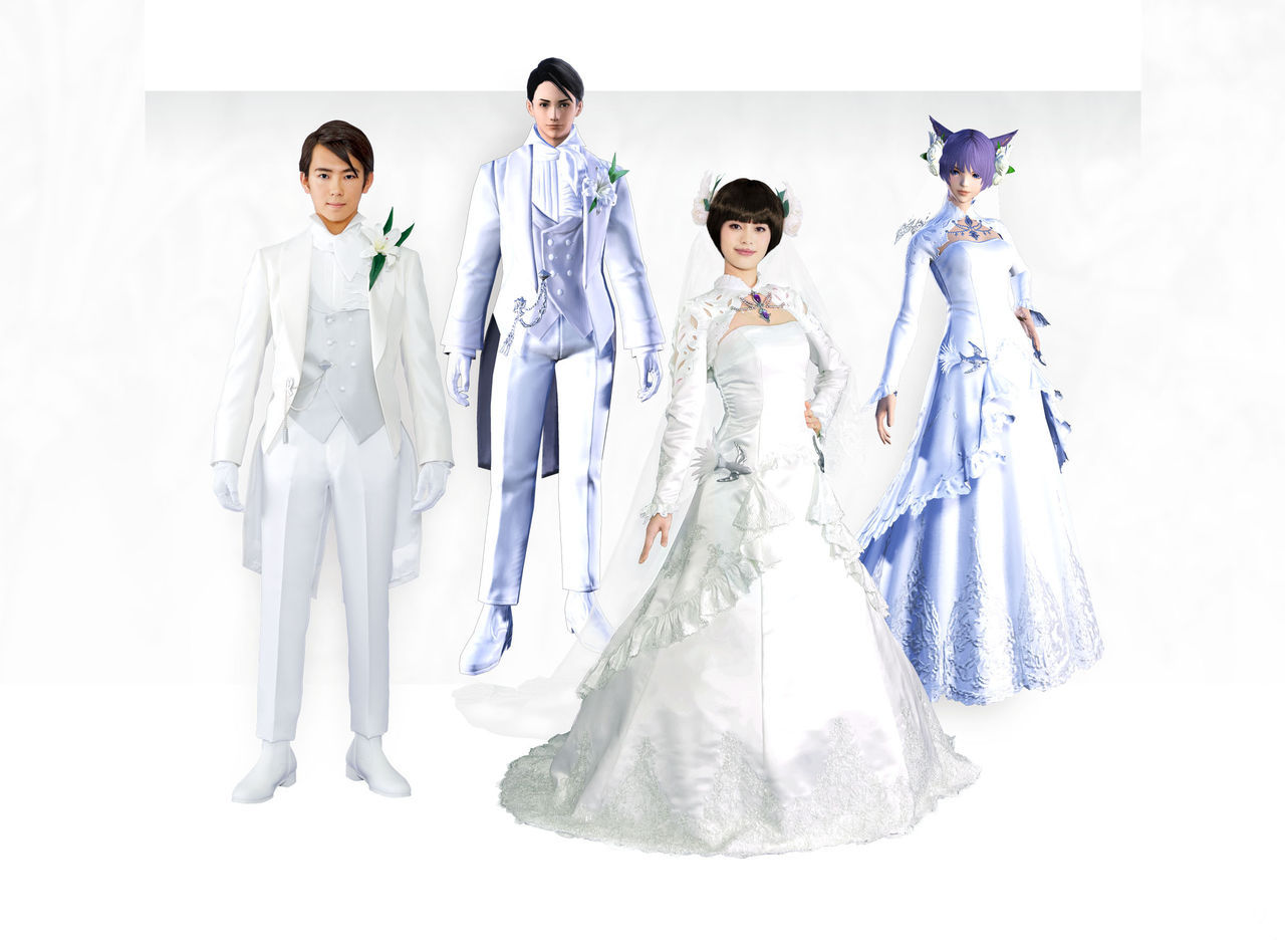 My great wedding geek: So they can get married the fans of Final Fantasy XIV in Japan
