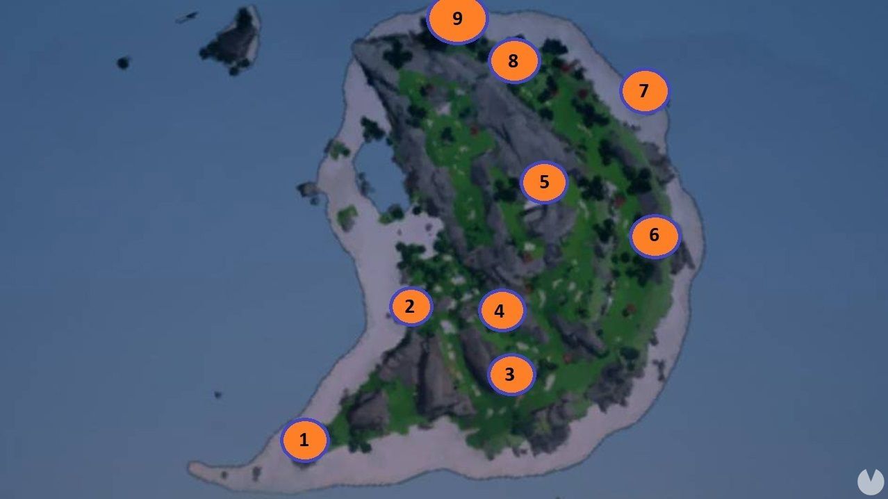 Acertijos de Devil's Ridge en Sea of Thieves pinturas y localizaciones