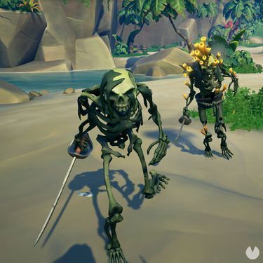 Sea of Thieves - Esqueletos: Esqueleto de coral