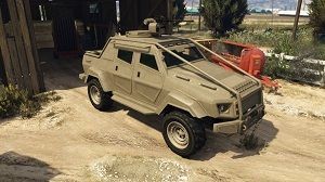 GTA V - Todoterrenos: Insurgent Pick-up Custom