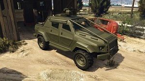 GTA V - Todoterrenos: Insurgent Pick-up
