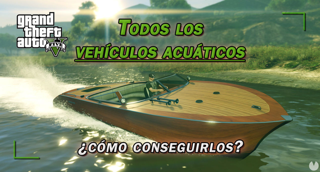 TODOS los barcos y lanchas de GTA 5 y cmo conseguirlos? - Grand Theft Auto V