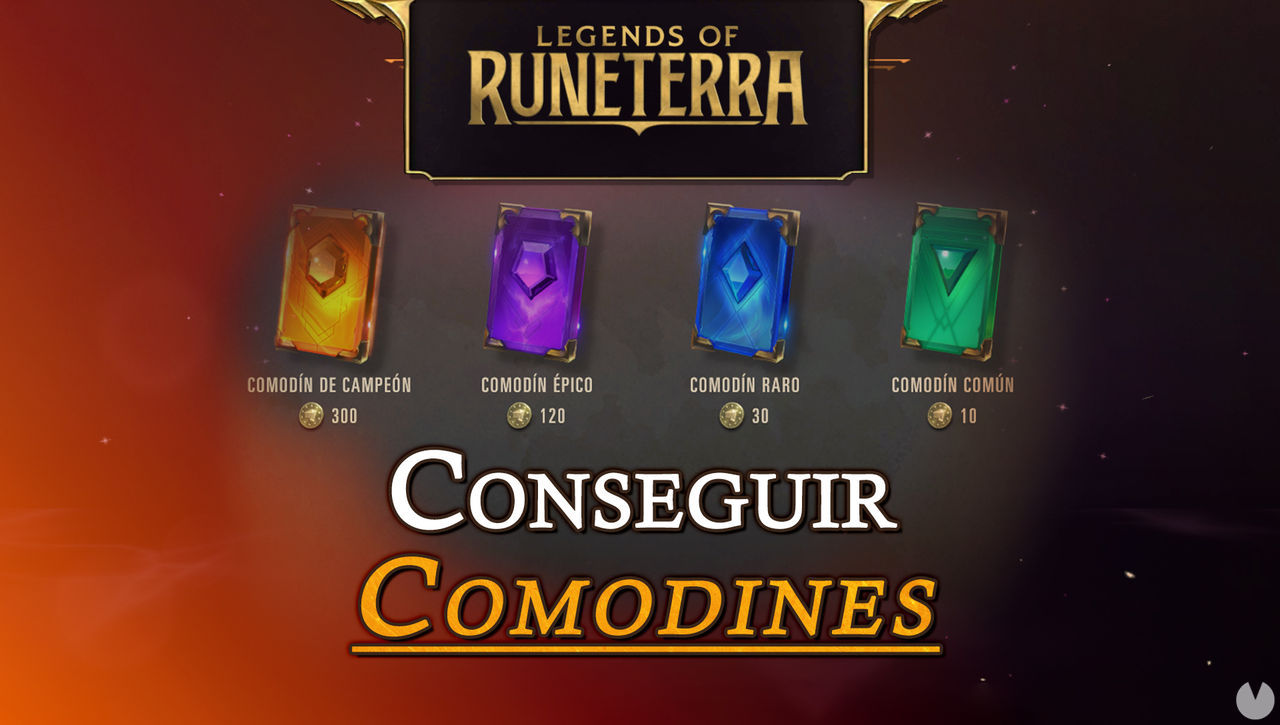 Comodines en Legends of Runeterra: Todos los mtodos para conseguirlos gratis - Legends of Runeterra