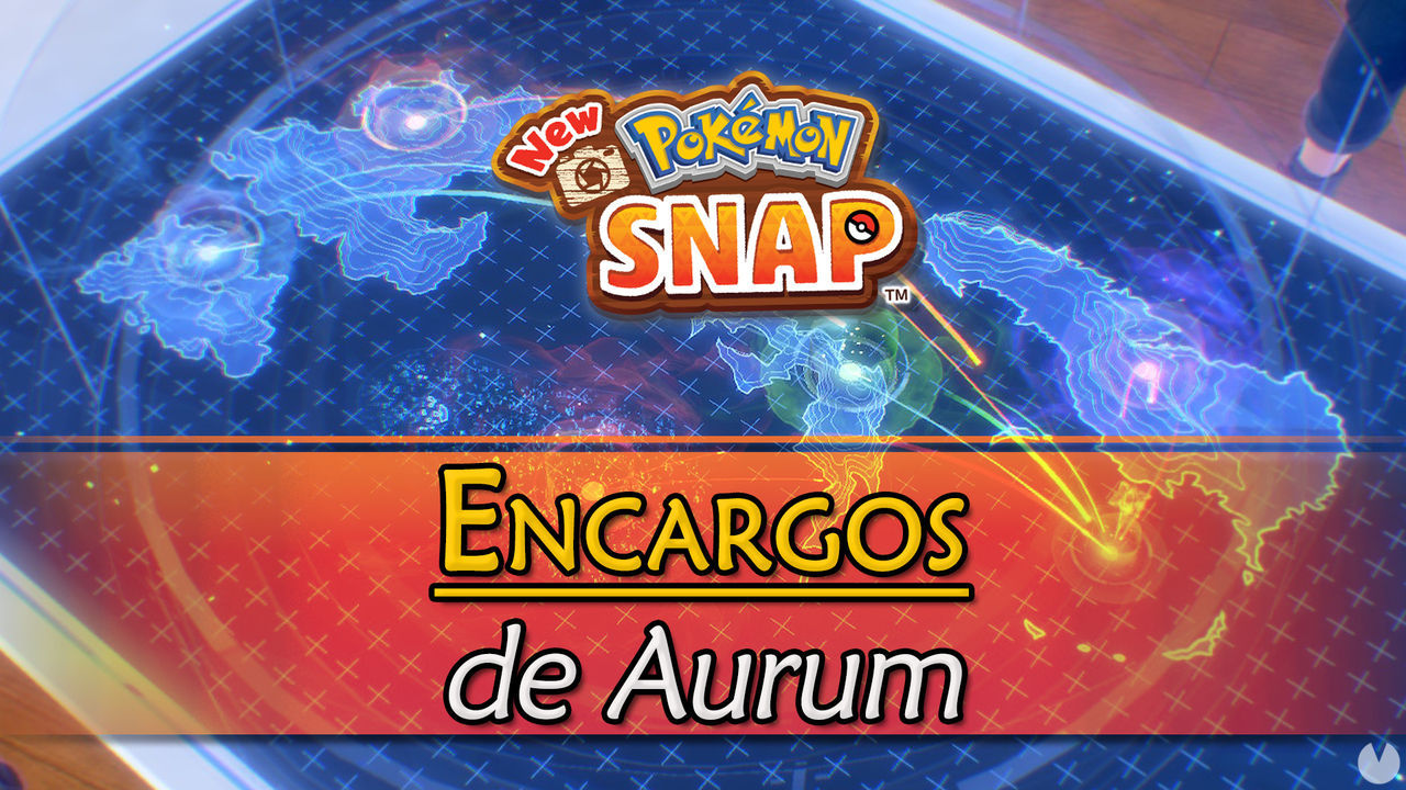 Encargos de Aurum en New Pokmon Snap y cmo completarlos - New Pokmon Snap