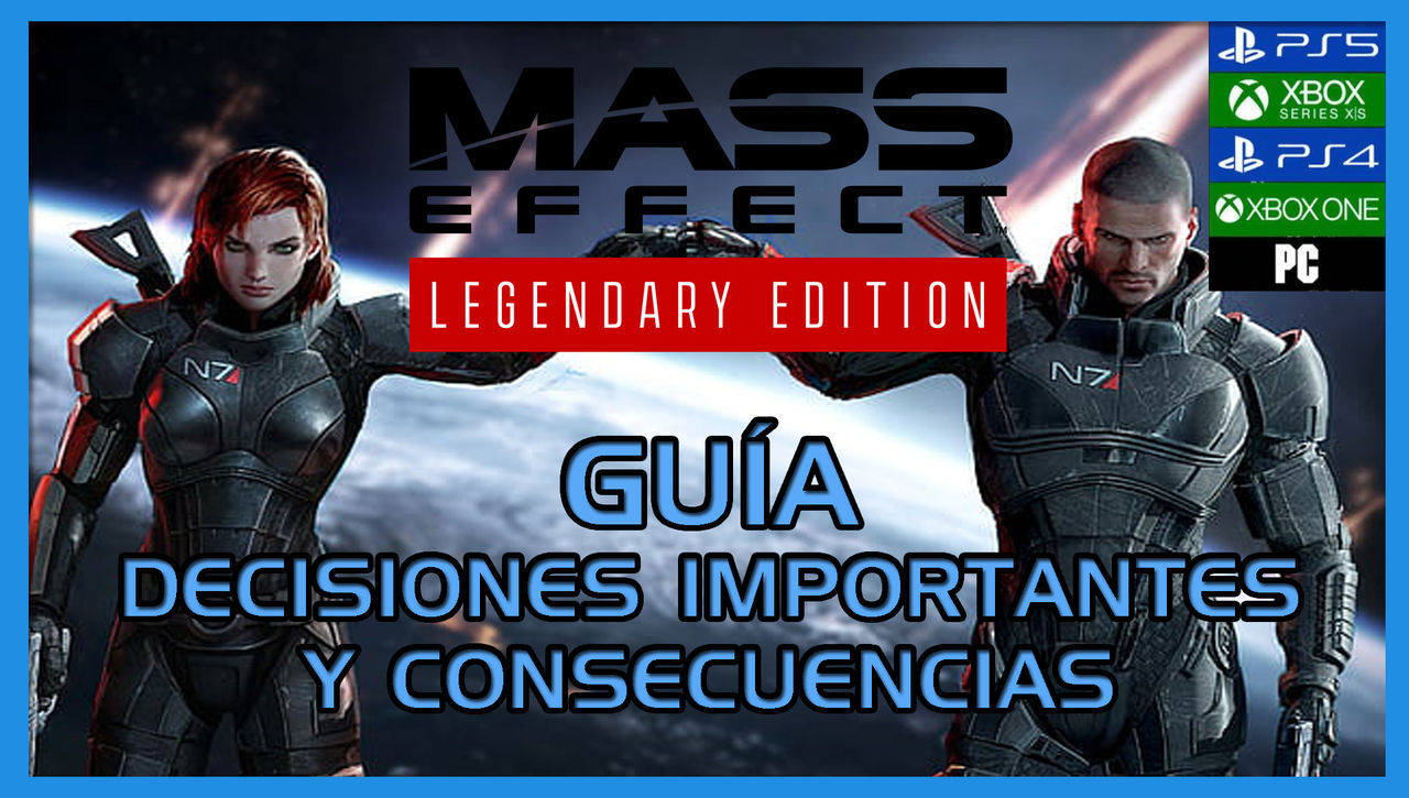 Gua Mass Effect: Legendary Edition, trucos, consejos y secretos