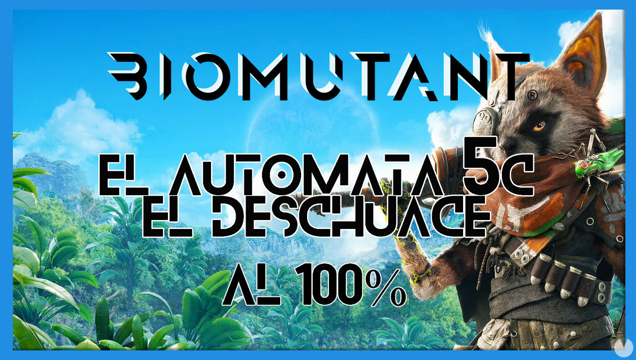 Biomutant: El autmata 5C / El Deschuace - Cmo completarla - Biomutant