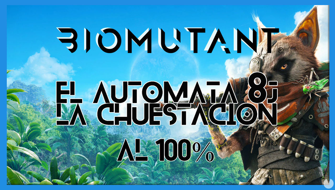 Biomutant: El autmata 8J / La chuestacin - Cmo completarla - Biomutant