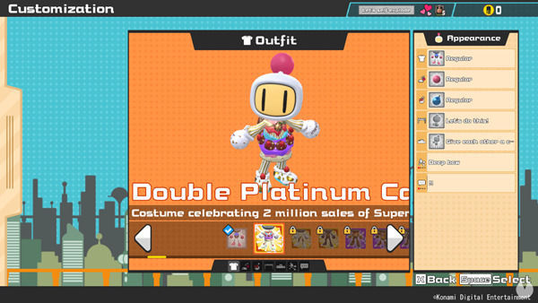 Super Bomberman R Online Double Platinum Cake