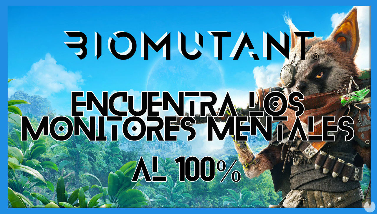 Biomutant: Encuentra los monitores mentales - Cmo completarla - Biomutant