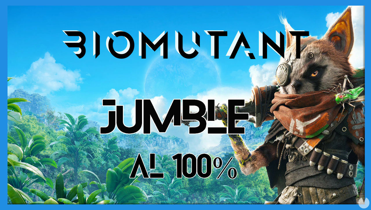 Biomutant: Jumble - Cmo completarla - Biomutant