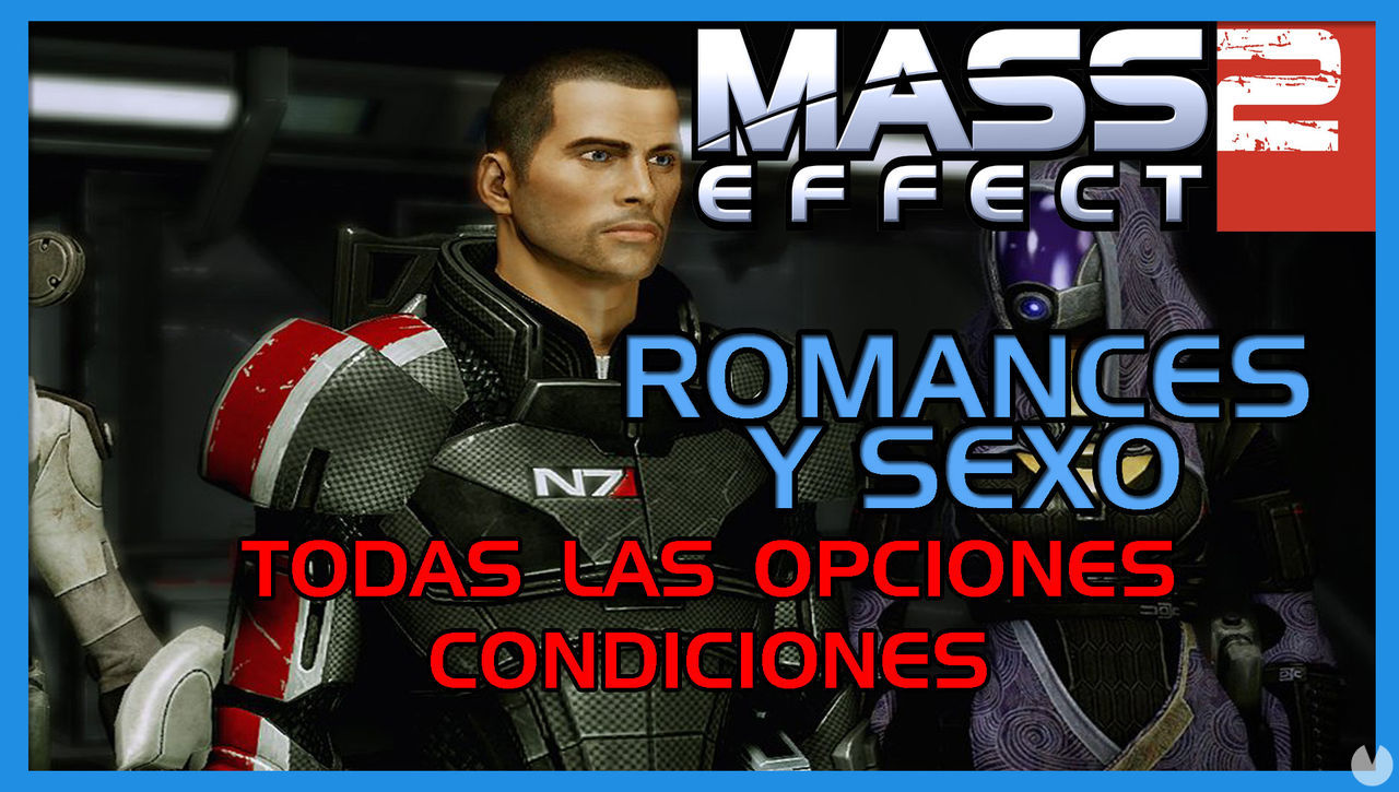 Mass Effect 2: TODOS los romances y sexo - Mass Effect: Legendary Edition