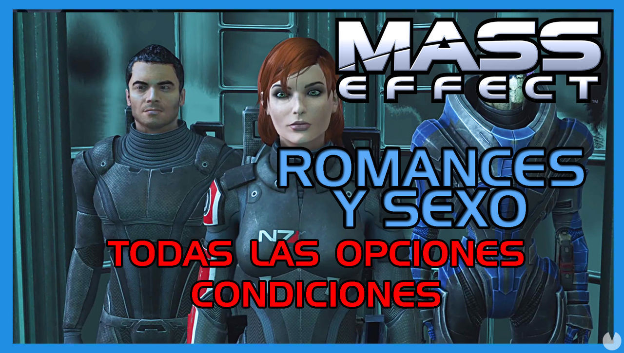 Mass Effect: TODOS los romances y sexo - Mass Effect: Legendary Edition