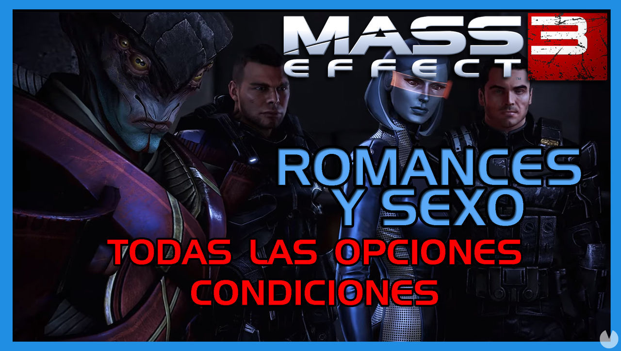 Mass Effect 3: TODOS los romances y sexo - Mass Effect: Legendary Edition