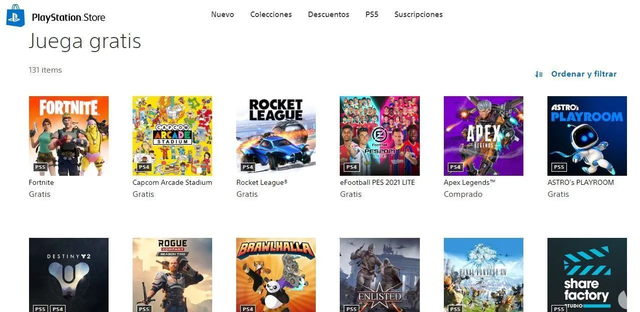 Mejores juegos multijugador online de PS4