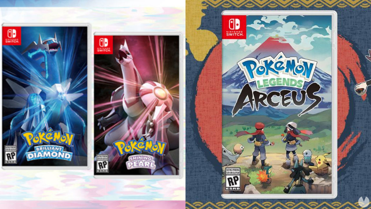 Leyendas Pokémon: Arceus, Pokémon Diamante Brillante y Pokémon