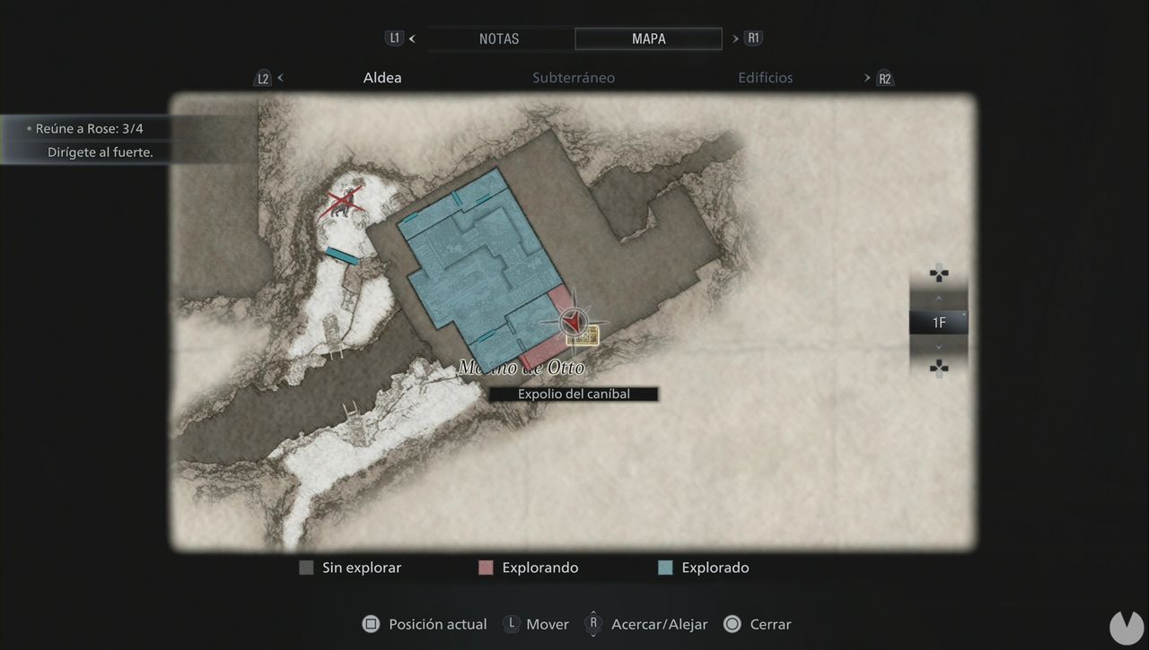 Tesoro Bajo El Fuerte Resident Evil 8