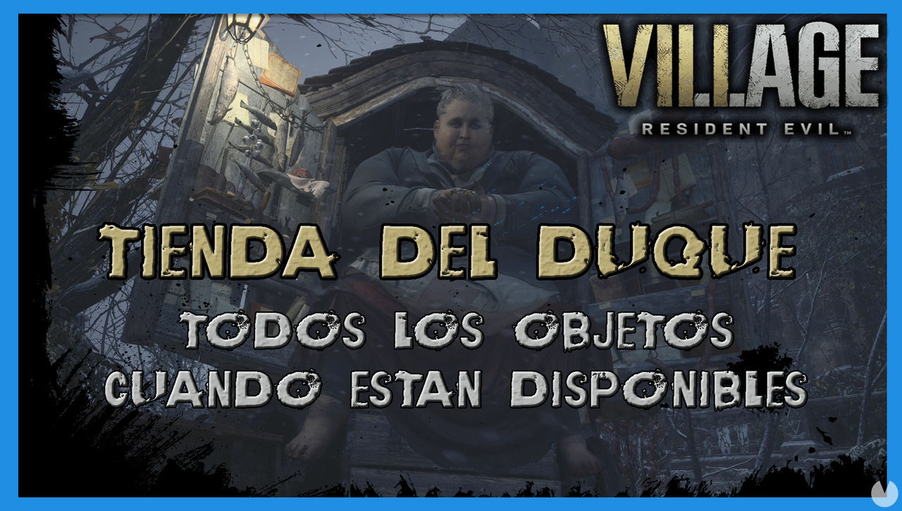 Resident Evil 8 Village: tienda del Duque: todos los objetos - Resident Evil 8: Village