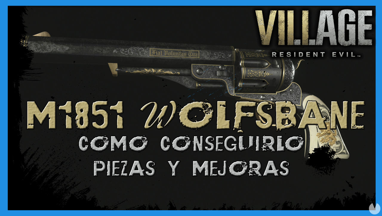 Resident Evil 8 Village: M1851 Wolfsbane - cmo conseguirla, piezas y mejoras - Resident Evil 8: Village