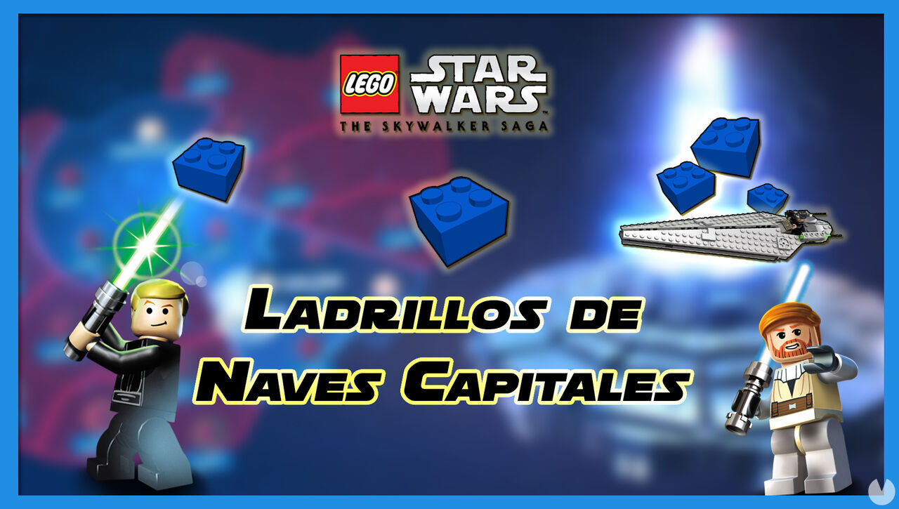 Ladrillos capitales Star Wars The Skywalker Saga