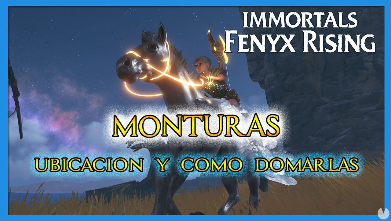 Todas las monturas en Immortals Fenyx Rising: Localizacin y cmo domarlas - Immortals Fenyx Rising
