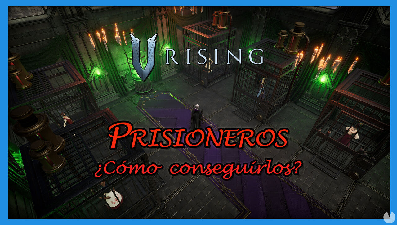 V Rising: Cmo tener prisioneros/esclavos en celdas y de qu sirven - V Rising