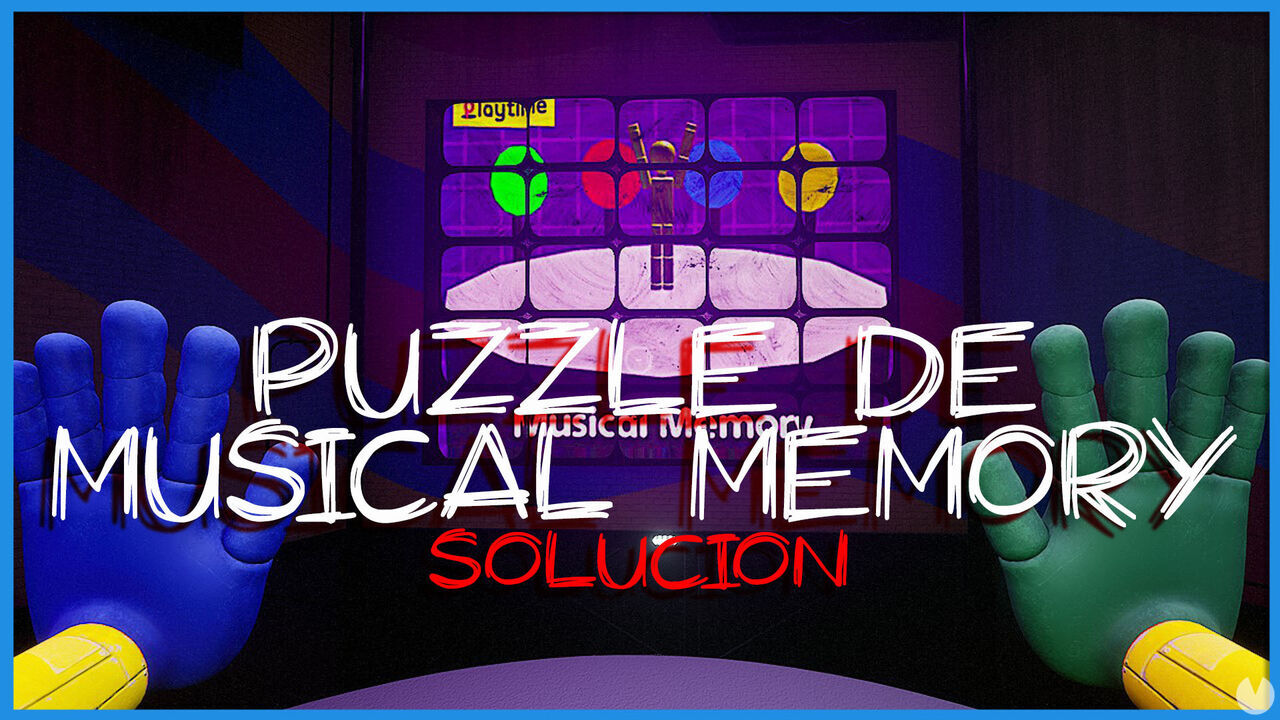 Poppy Playtime: puzzle de la sala de Musical Memory - Solucin - Poppy Playtime