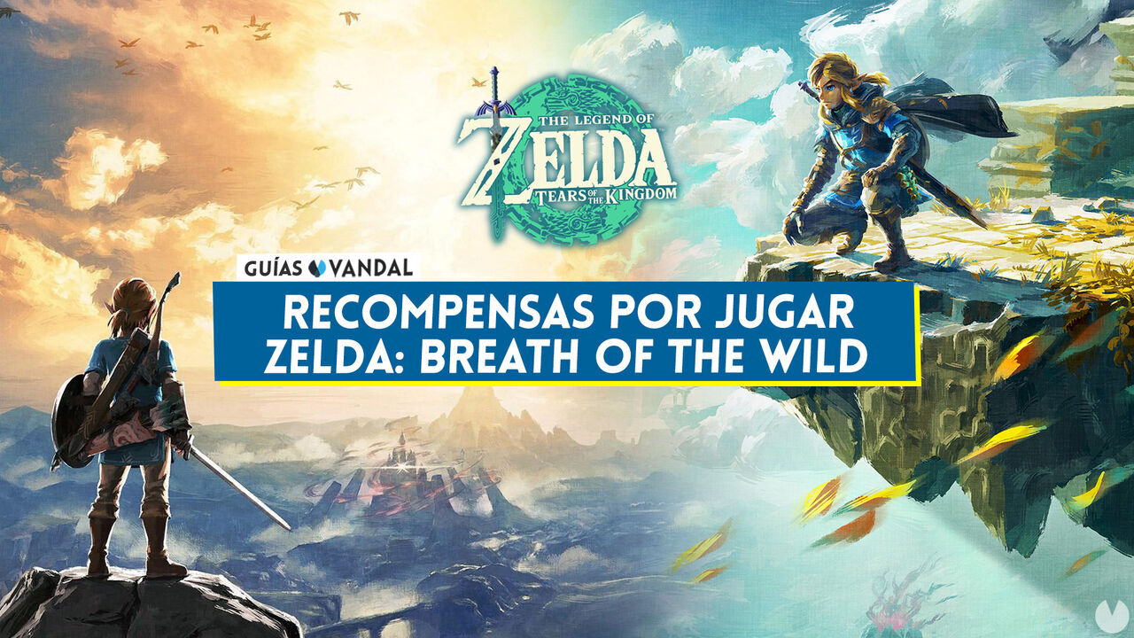 Recompensas en Zelda: Tears of the Kingdom si jugaste a Breath of the Wild - The Legend of Zelda: Tears of the Kingdom