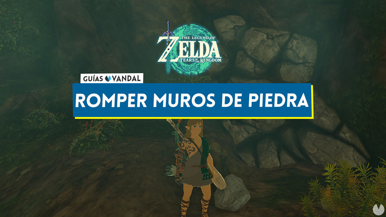 Cmo romper muros de piedra en Zelda: Tears of the Kingdom - The Legend of Zelda: Tears of the Kingdom