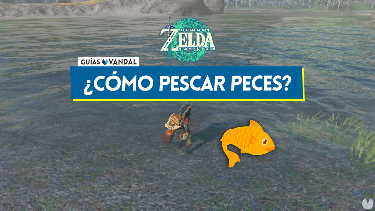 Cmo pescar peces fcilmente en Zelda: Tears of the Kingdom - The Legend of Zelda: Tears of the Kingdom