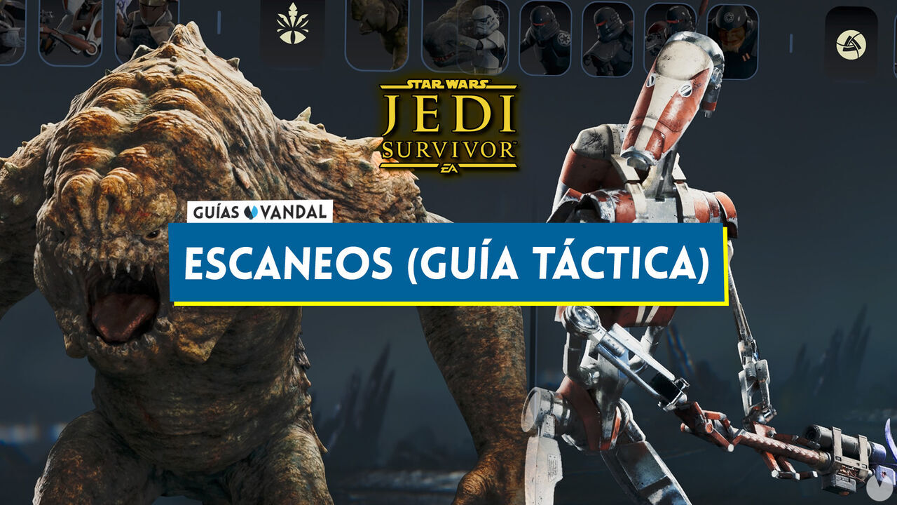 Star Wars Jedi Survivor: TODOS los escaneos de enemigos en la gua tctica - Star Wars Jedi: Survivor