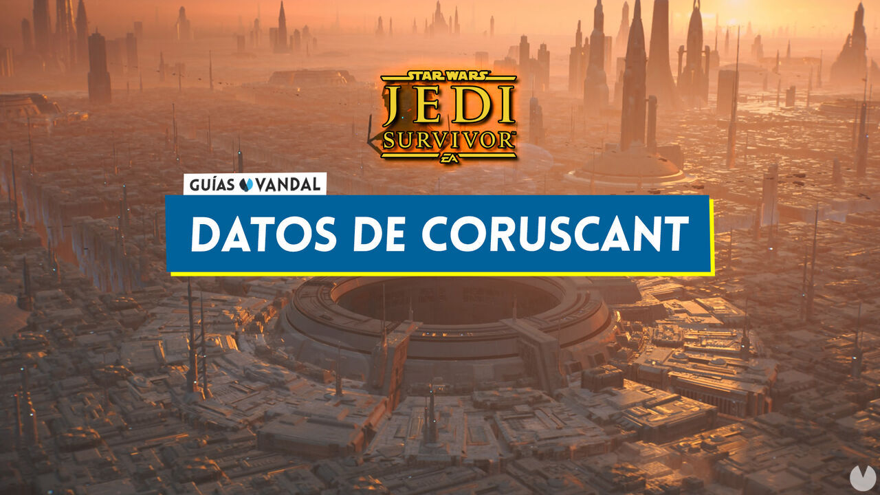Bancos de datos de Coruscant al 100% en Star Wars Jedi Survivor - Localizacin - Star Wars Jedi: Survivor