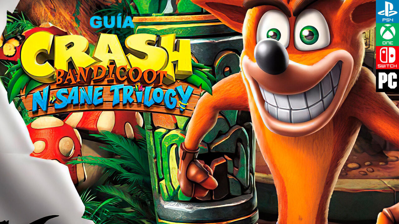 Gua Crash Bandicoot N Sane Trilogy (PS4), trucos y consejos