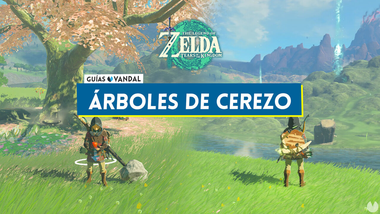Dnde encontrar los rboles de cerezos en Zelda: Tears of the Kingdom - The Legend of Zelda: Tears of the Kingdom