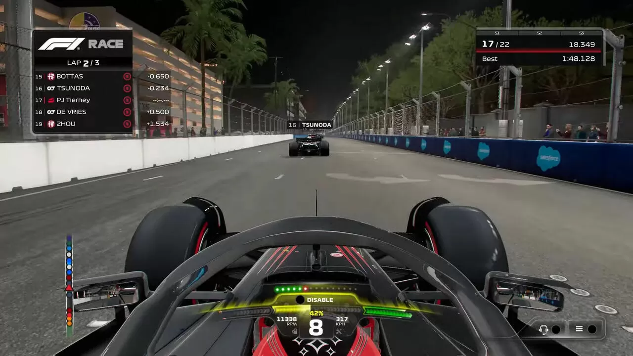 El juego F1 23 calienta motores antes de su lanzamiento con un vídeo de Las  Vegas