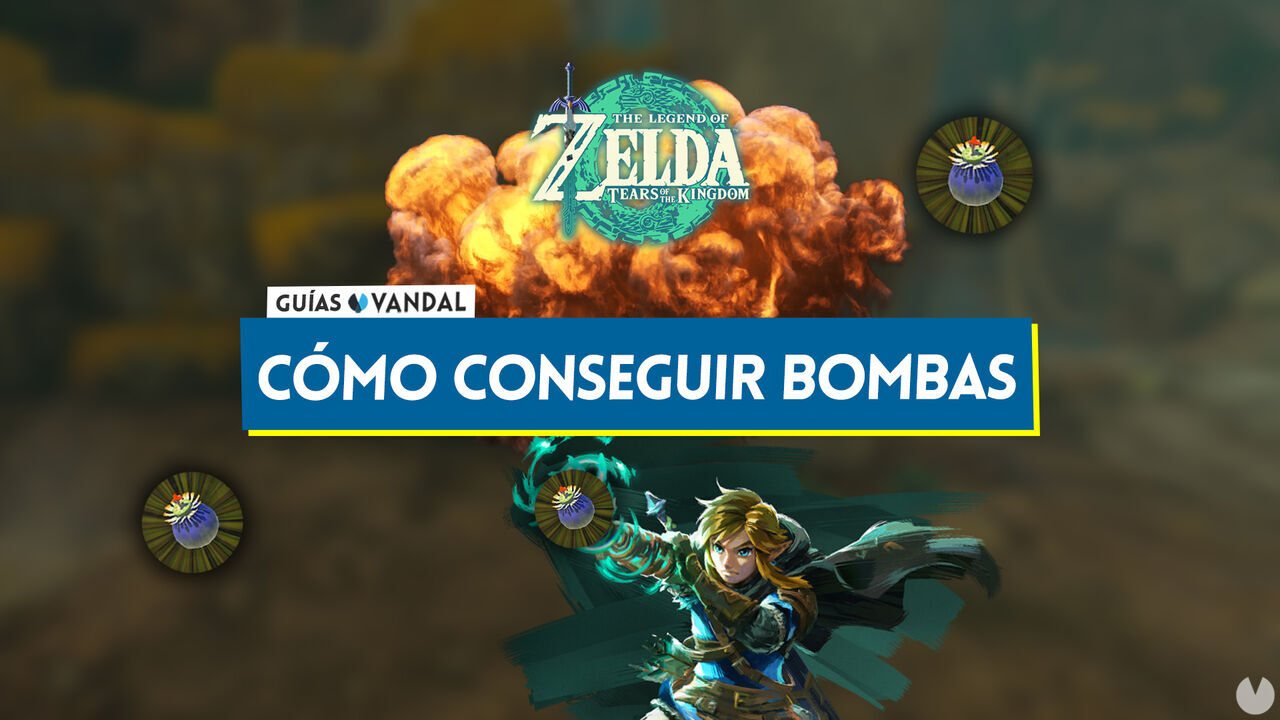 Conseguir bombas fcilmente en Zelda: Tears of the Kingdom - The Legend of Zelda: Tears of the Kingdom