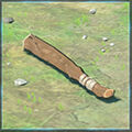 Zelda Tears of the Kingdom - Arma: Palo de madera