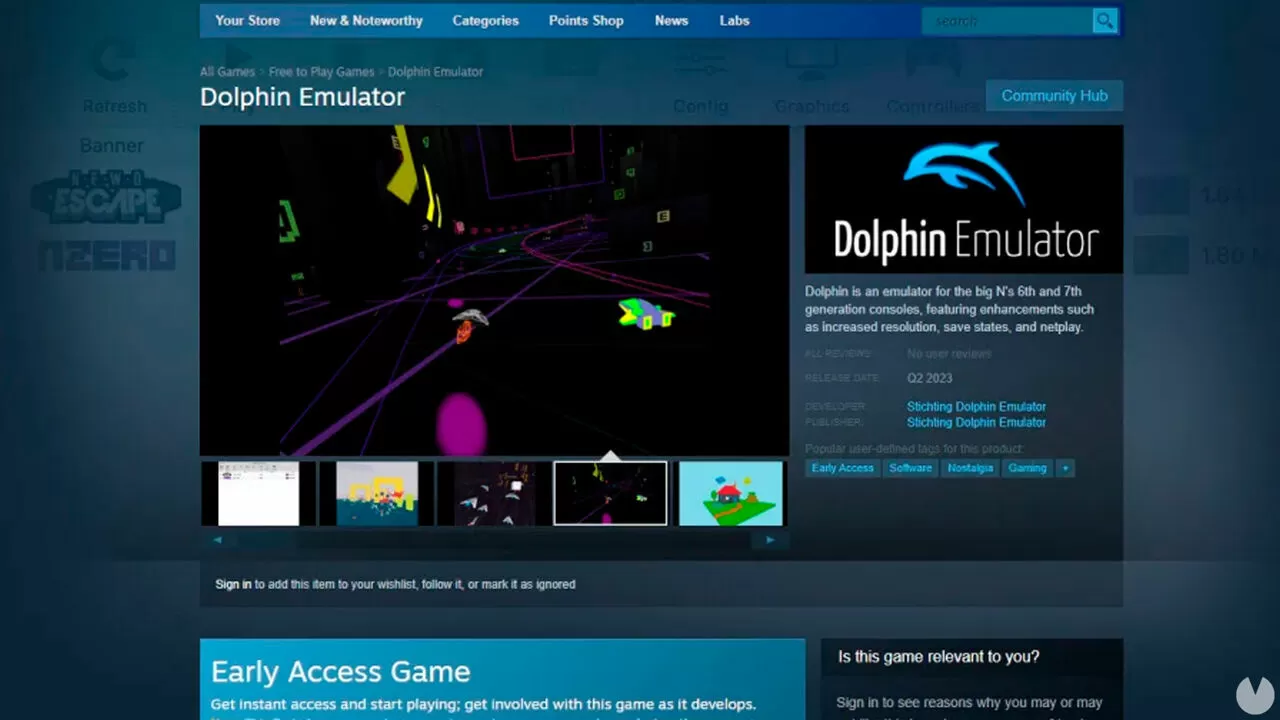 Nintendo impide la llegada del emulador Dolphin a Steam y explica por qué - Vandal