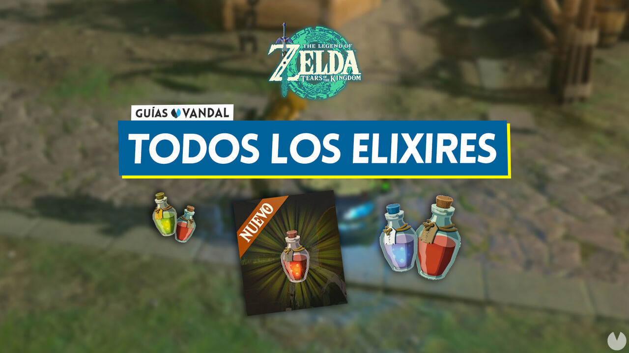 Cmo crear todos los elixires en Zelda: Tears of the Kingdom - The Legend of Zelda: Tears of the Kingdom